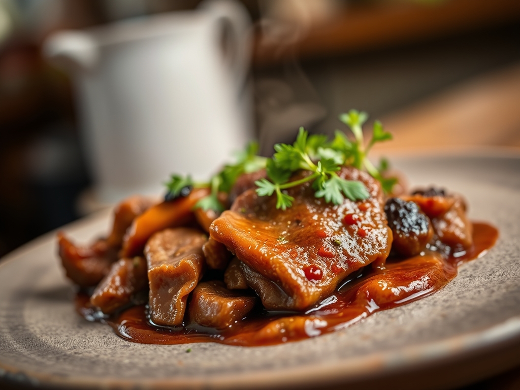 Carne de panela com cerveja