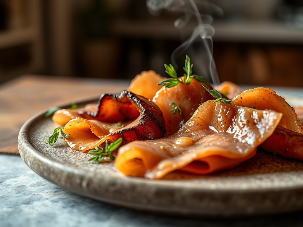 Carpaccio de carne caseiro