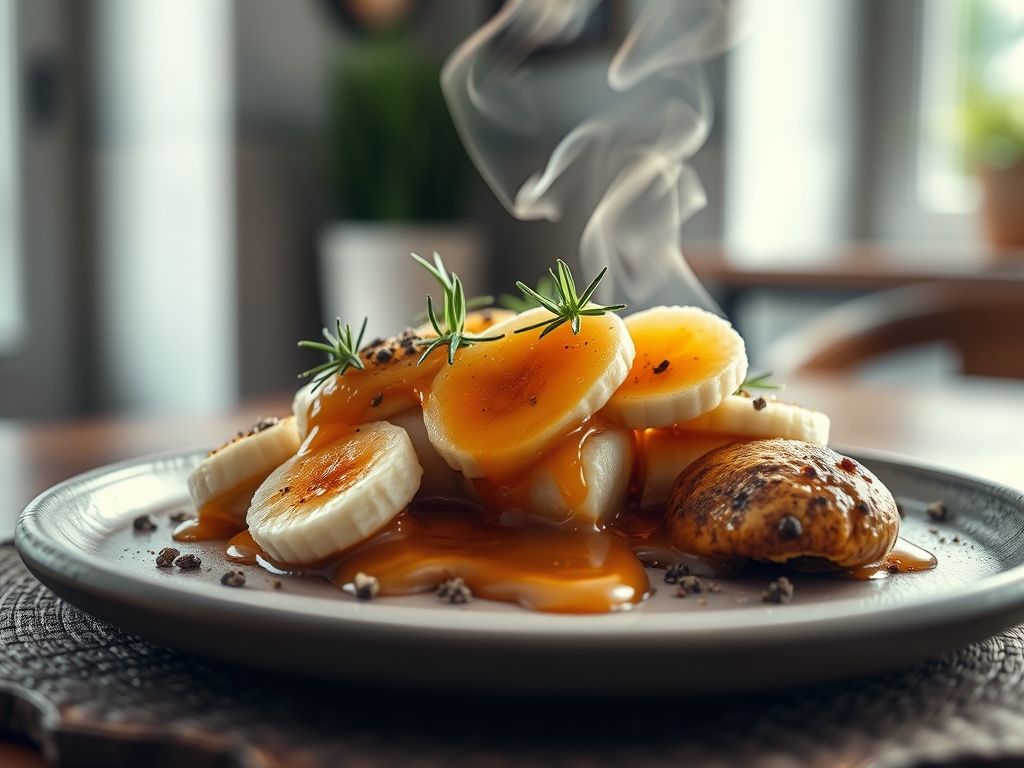 Banoffee de banana e caramelo