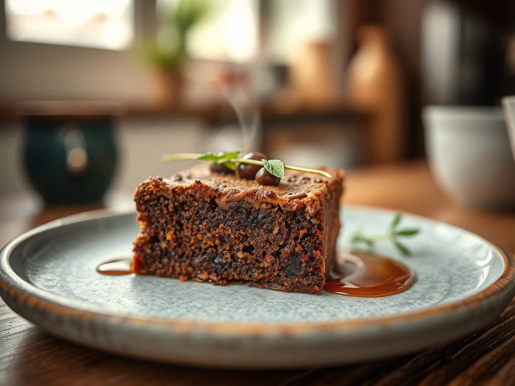 Brownie de chocolate melado